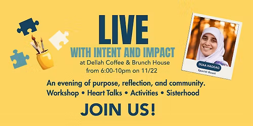 Live with Intent and Impact (Sisters Only Event)