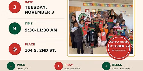 Operation Christmas Child Packing Day