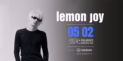LEMON JOY | Palangos koncert\u0173 sal\u0117 2026 05 02