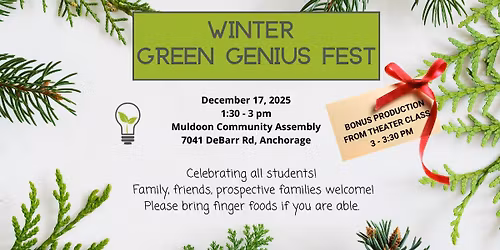 Winter Green Genius Fest