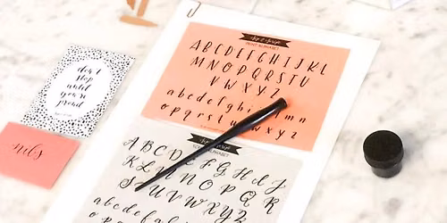 Modern Calligraphy for Beginners at Town MV