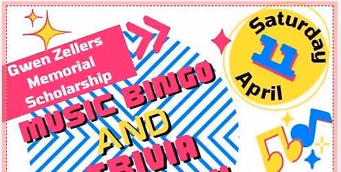 Gwen Zellers Memorial Scholarship - Music BINGO & Brunch