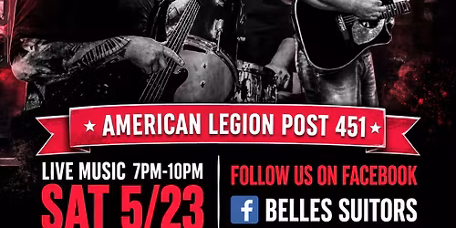 Belles' Suitors Live at the Canteen May 23
