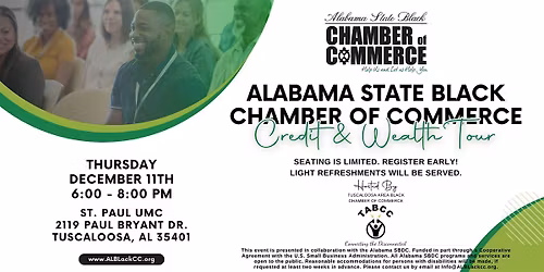 ASBCC Credit & Wealth Tour 2025 - Tuscaloosa, AL