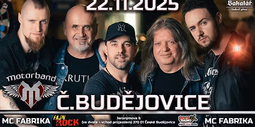 MOTORBAND – DOUTNÍK, WHISKY, HÁRO LIVE 2025