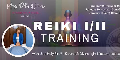 Usui Holy Fire\u00ae III Reiki I\/II Training with Jessica Otieno