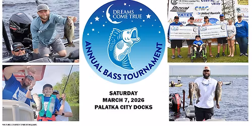 2026 J.B. Coxwell Dreams Come True Bass Tournament 