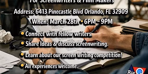 Script Writers Networking Event
