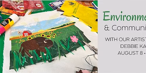 Environmental Talk & Community Collage - Adult Summer Art Series