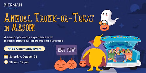 Sensory-Friendly Trunk-or-Treat in Mason!