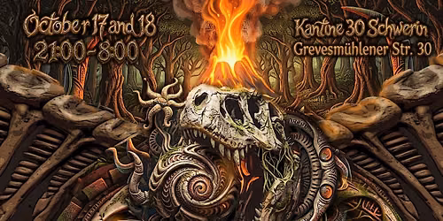 Visions of 25 / 2Floors Forest/Darkpsy + Hitech/Psycore (Schwerin Kantine 30)