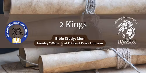 Bible Study: Men's 2 Kings