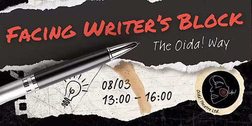 Facing Writers’ Block: The  Oida! Way