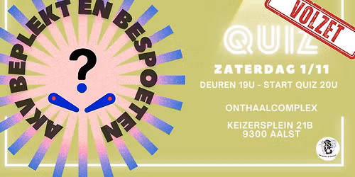 Quiz - AKV Beplekt en Bespoeten