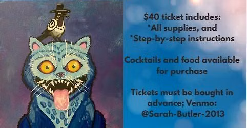 KPOP Demon Hunters Paint Night with Artist Sarah Butler
