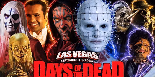 Days Of The Dead Las Vegas Fall 2026