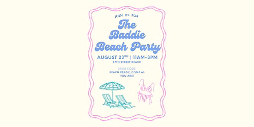 Baddie Beach Day
