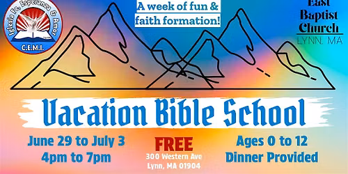 EBC & IFEA's Vacation Bible School \/ Escuela Biblica de Verano 2026