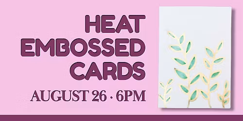 DIY Wednesday- Embossed cards