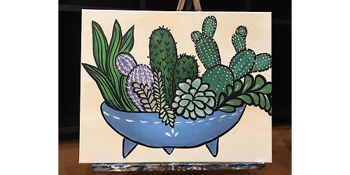 Prickly Pals - Paint and Sip in Phoenix | Classpop!\u2122