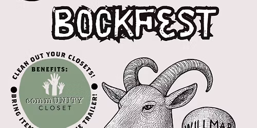 BOCKFEST \ud83c\udf7b benefiting Willmar Community Closet