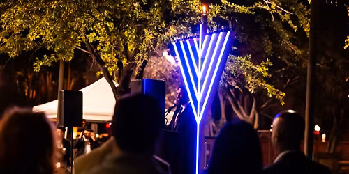 Menorah Lighting Ceremony in Downtown Tempe