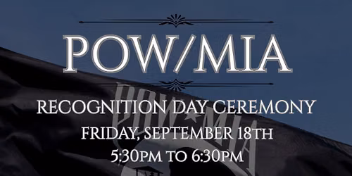 POW\/MIA Recognition Day Ceremony