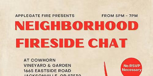 Neighborhood Fireside Chat