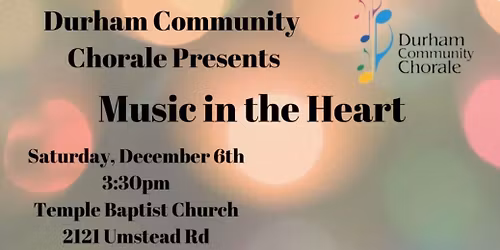 \ud83c\udfb6 Music in the Heart \u2665\ufe0f | Fall Concert