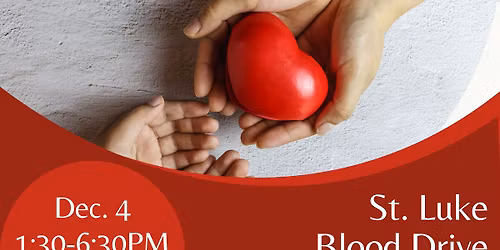 St. Luke Lutheran Church Blood Drive