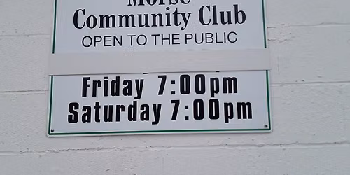 Morse Community Club Monthly Meeting 