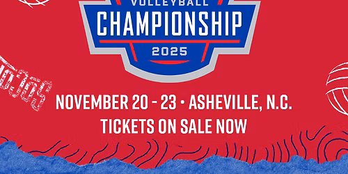 Ingles Southern Conference Volleyball Championship Womens Volleyball at Harrahs Cherokee Center Asheville