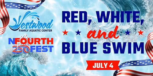 Red, White, and Blue Swim