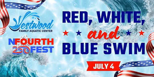Red, White, and Blue Swim