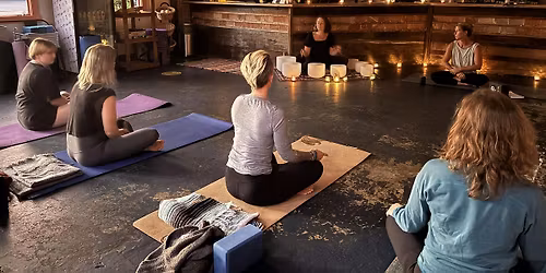 Candlelight Yin Yoga & Sound Bath with Ninja Kombucha - March Edition