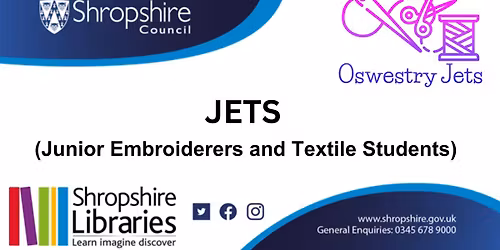Oswestry Jets (Junior Embroiderers and Textile Students)