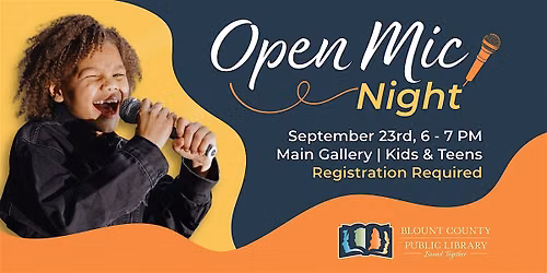 Open Mic Night (Kids & Teens)
