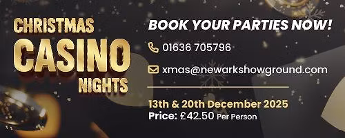Christmas Casino Nights 13th December 2025