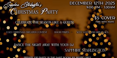 Sapphire Starlington's Christmas Party