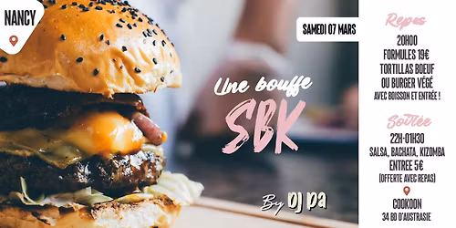 Bouffe & soir\u00e9e SBK @COOKOON NANCY