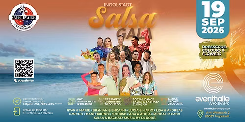 Salsa Gala Ingolstadt - Sa 19. Sept 2026