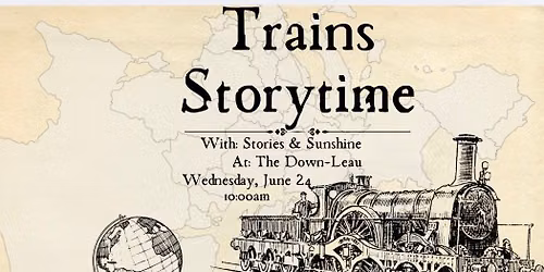 Trains\ud83d\ude82 Coffee Shop Storytime