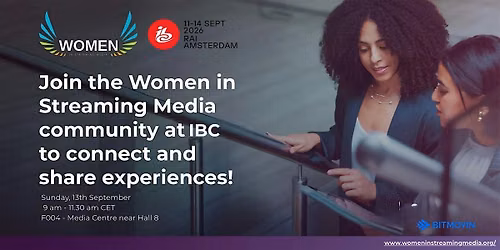 Women in Streaming Media Networking Event At IBC 2026