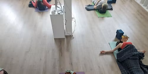 Prop-less Restorative Yoga: Rest w\/o doin' the most!