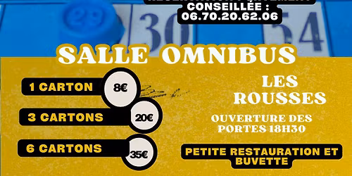 Loto du Rugby des Hauts de Bienne