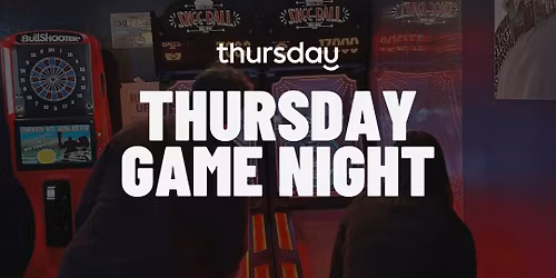 THURSDAY | GAME NIGHT | HONOLULU