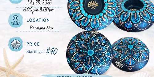 Ajax-Ocean Breeze Dot-Painting Workshop