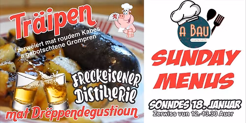 "TraipeSonndeg" & Dr\u00ebppeschmachen