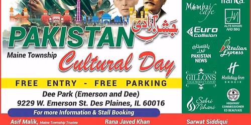 Pakistan Cultural Day Maine Township