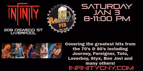Infinity at Rocky's Pub